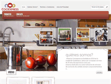 Tablet Screenshot of cociexpress.com